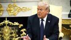 President Donald Trump in the Oval Office