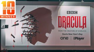 CB at 10 Awards: a photo of the Dracula billboard