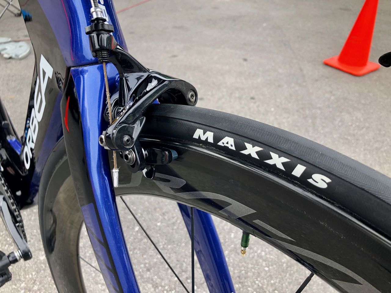 Maxxis isn't well known in the road world for tubulars, but the Velocita is used by UnitedHealthcare