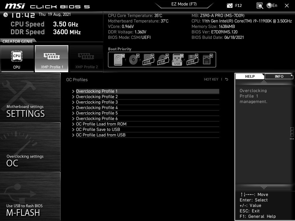 MSI MAG Z590-A Pro
