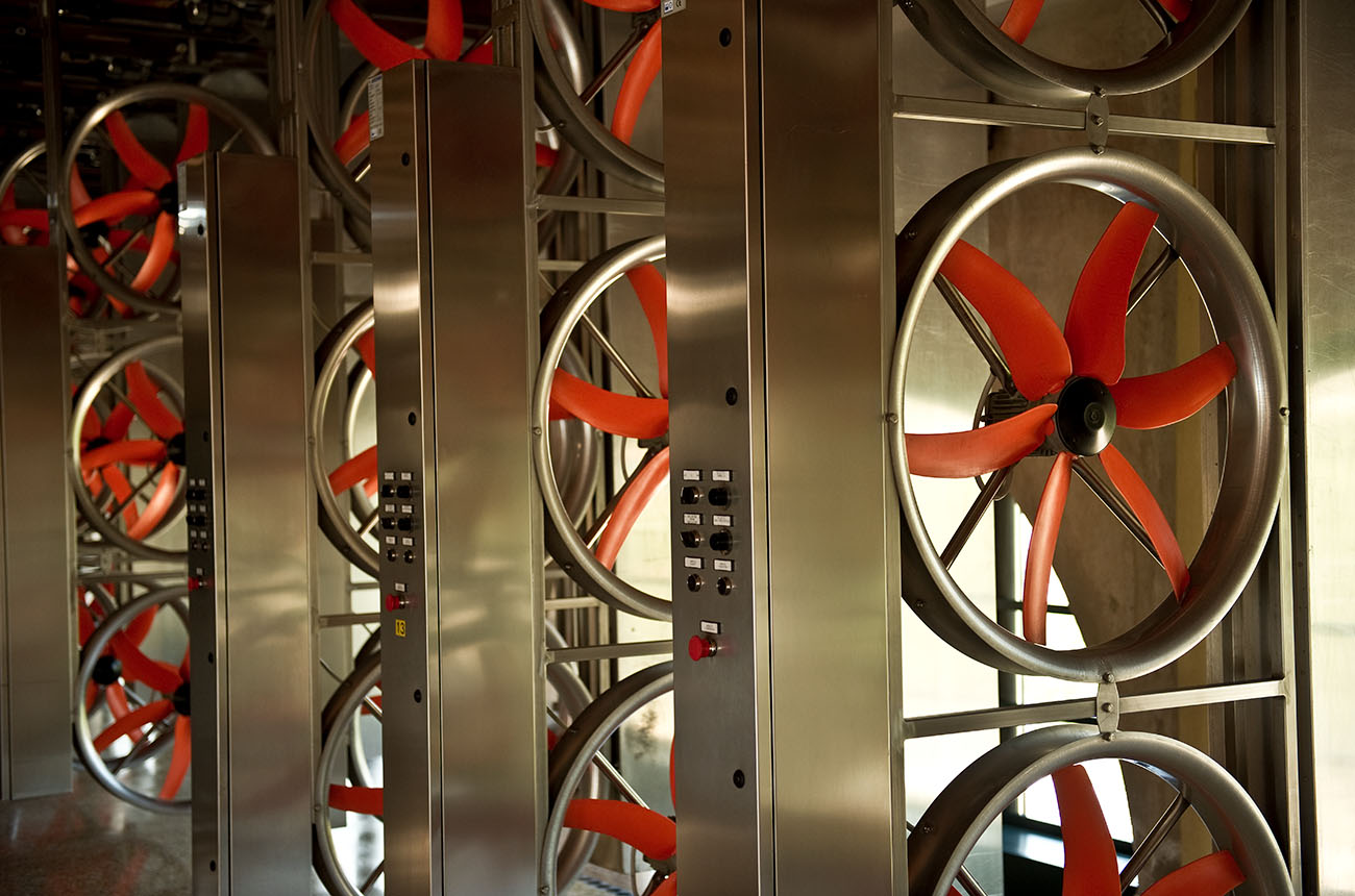 Drying Fans at Dal Forno