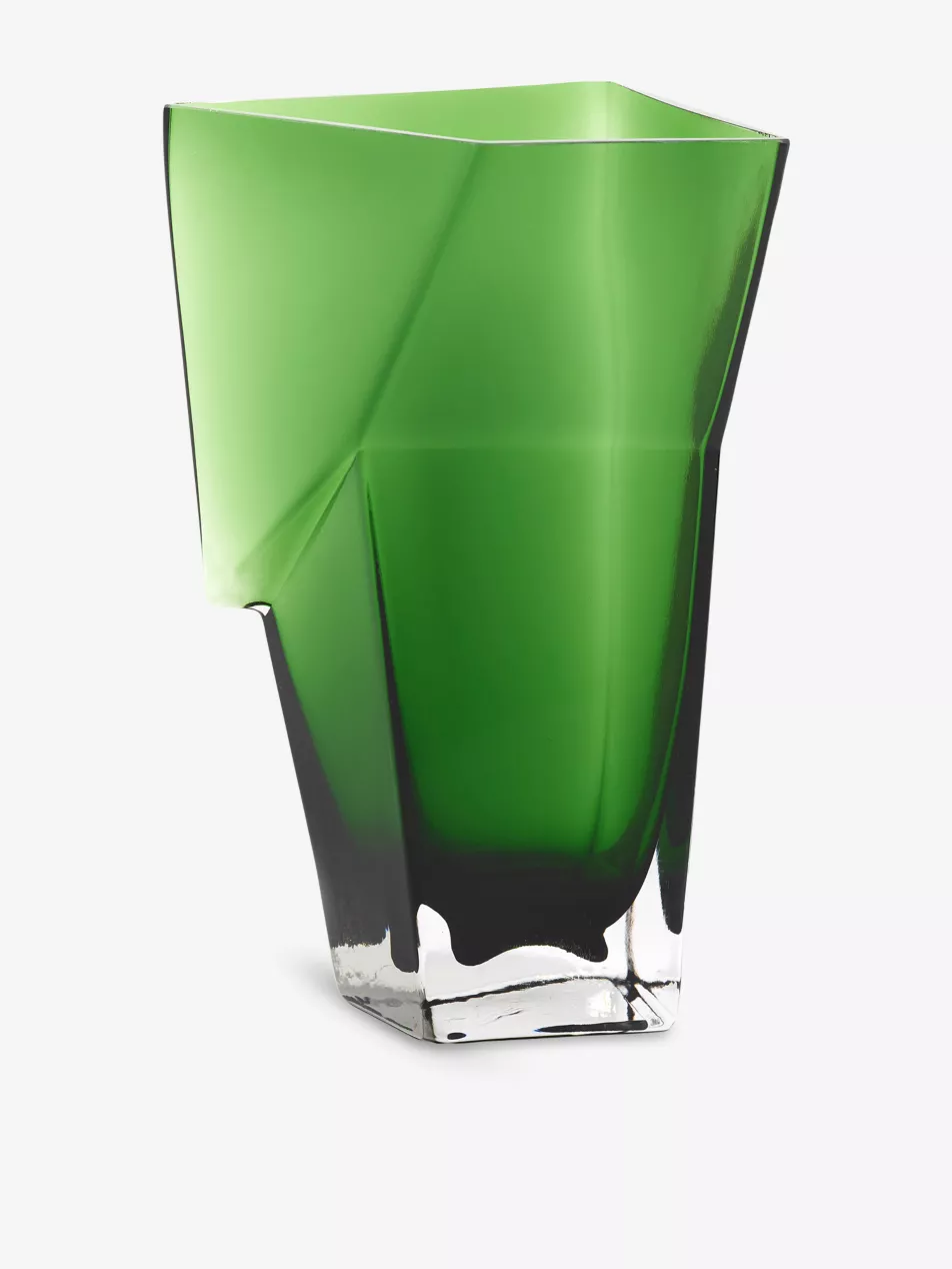 Vase 8 Transparent Dunk Glass Vase 33.5cm