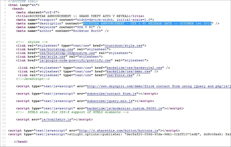 GTA 5 PC Release Date Website Is Fake | Cinemablend