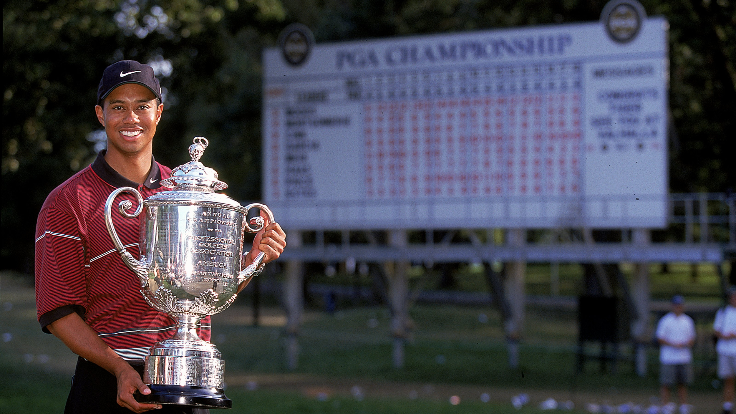 Tiger Woods has won the PGA Championship twice at Medinah Country Club