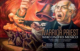 Miguel Hidalgo magazine spread