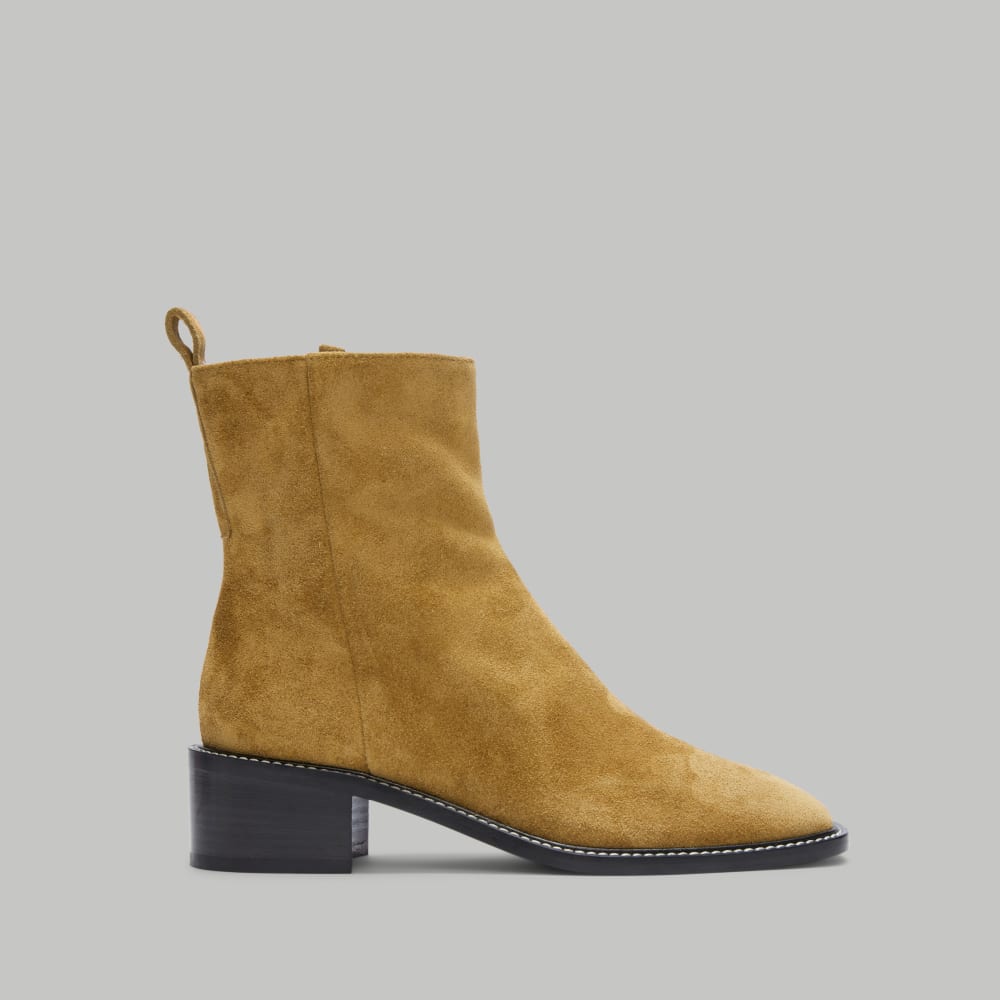 The City Boot | Toasted Almond Suede - 5