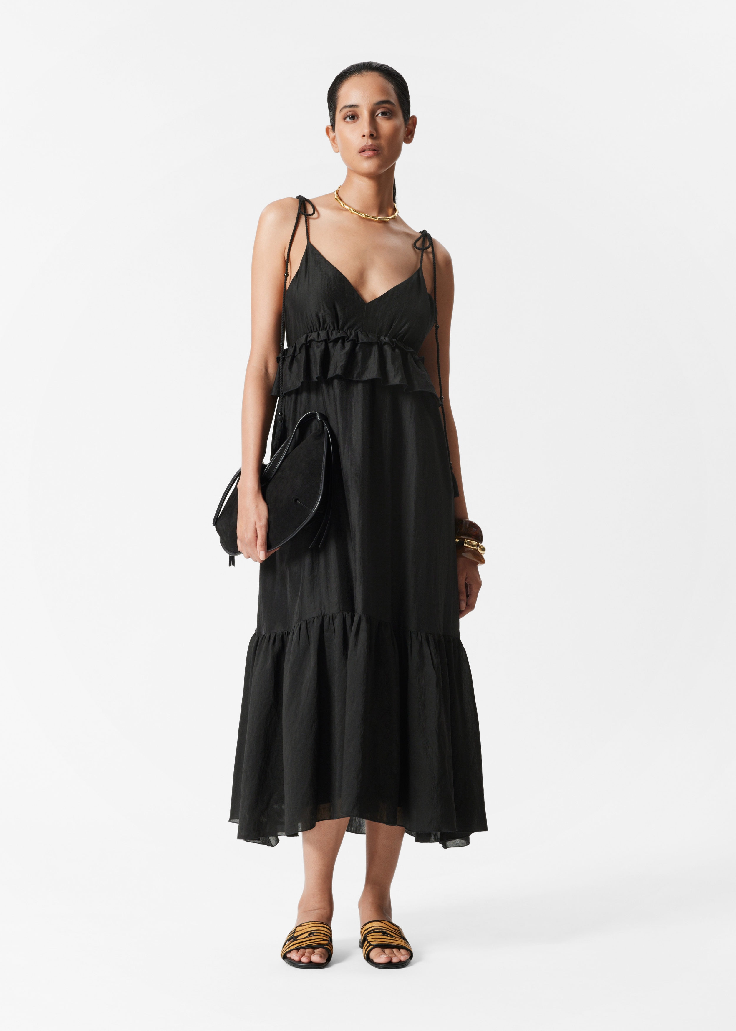 Strappy Midi Dress