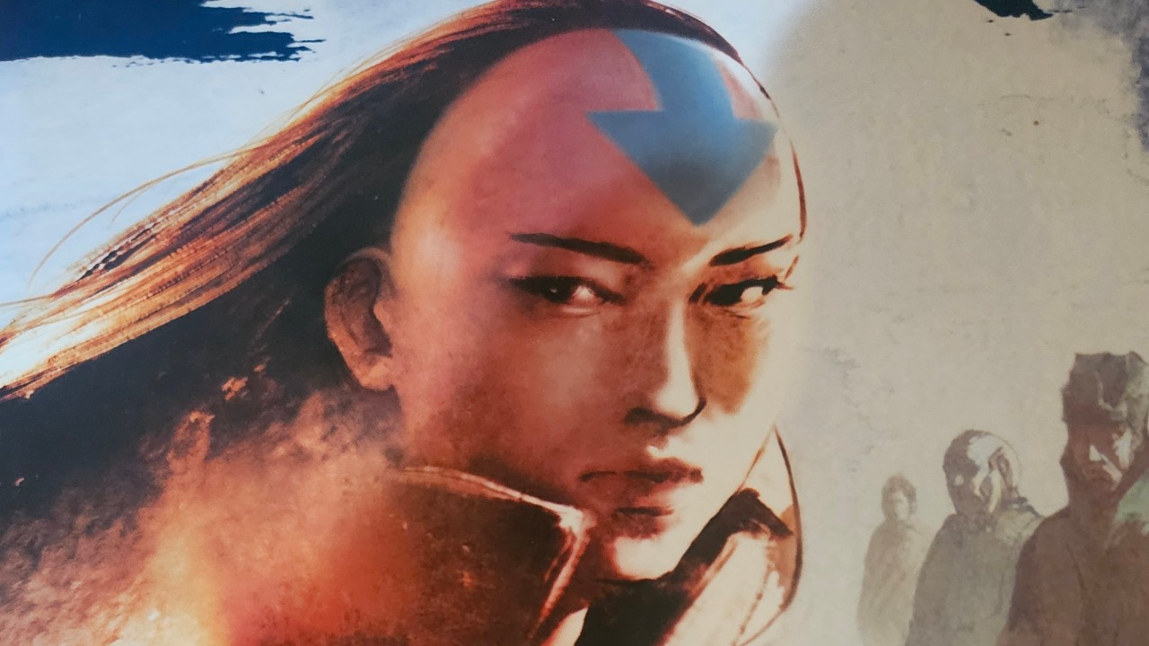 Avatar Yangchen with a side glance in The Dawn of Yangchen