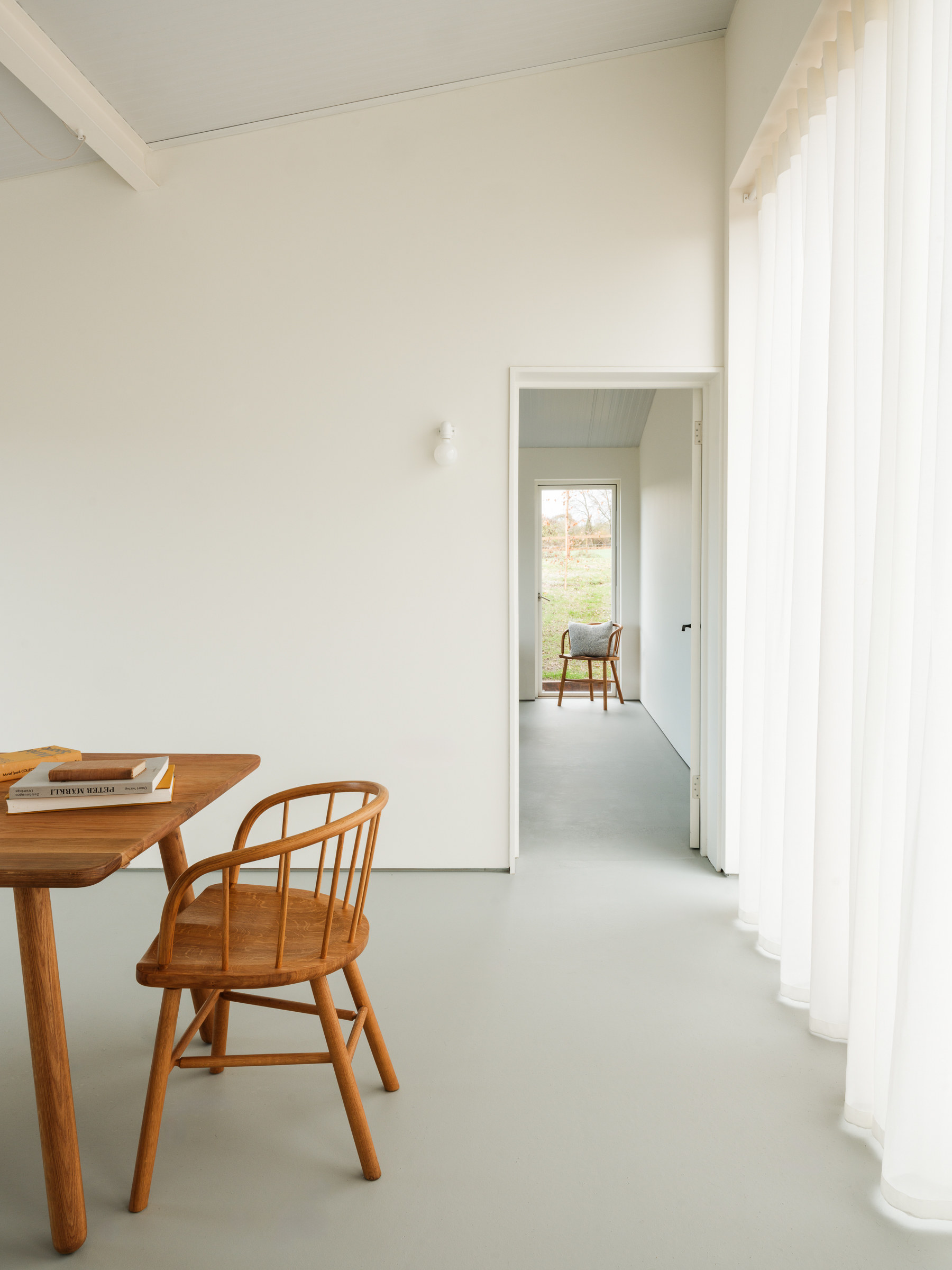 View from dining room through to living room