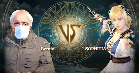 Bernie faces Sophia in this unusual match