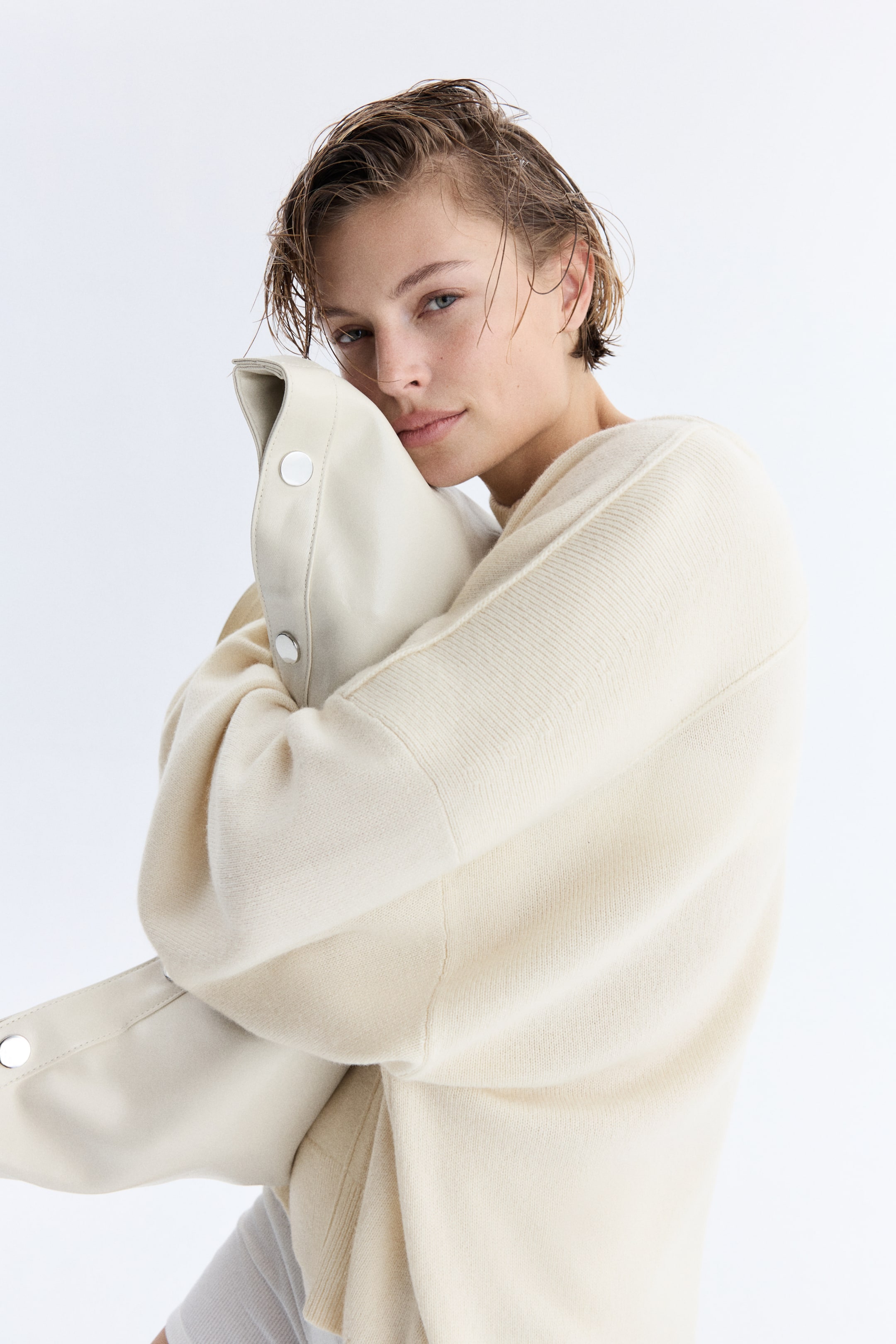 Cashmere-Blend Jumper