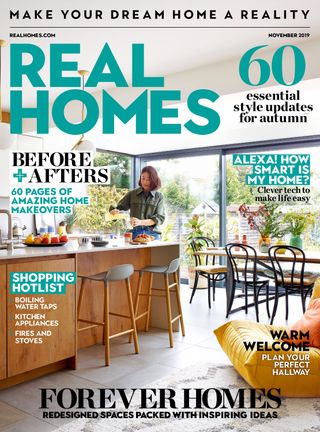 Front cover of the November issue of Real Homes