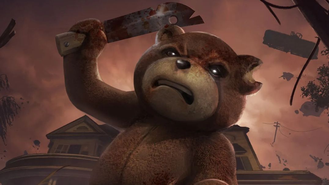 Key art for Naughty Bear in Dead by Daylight