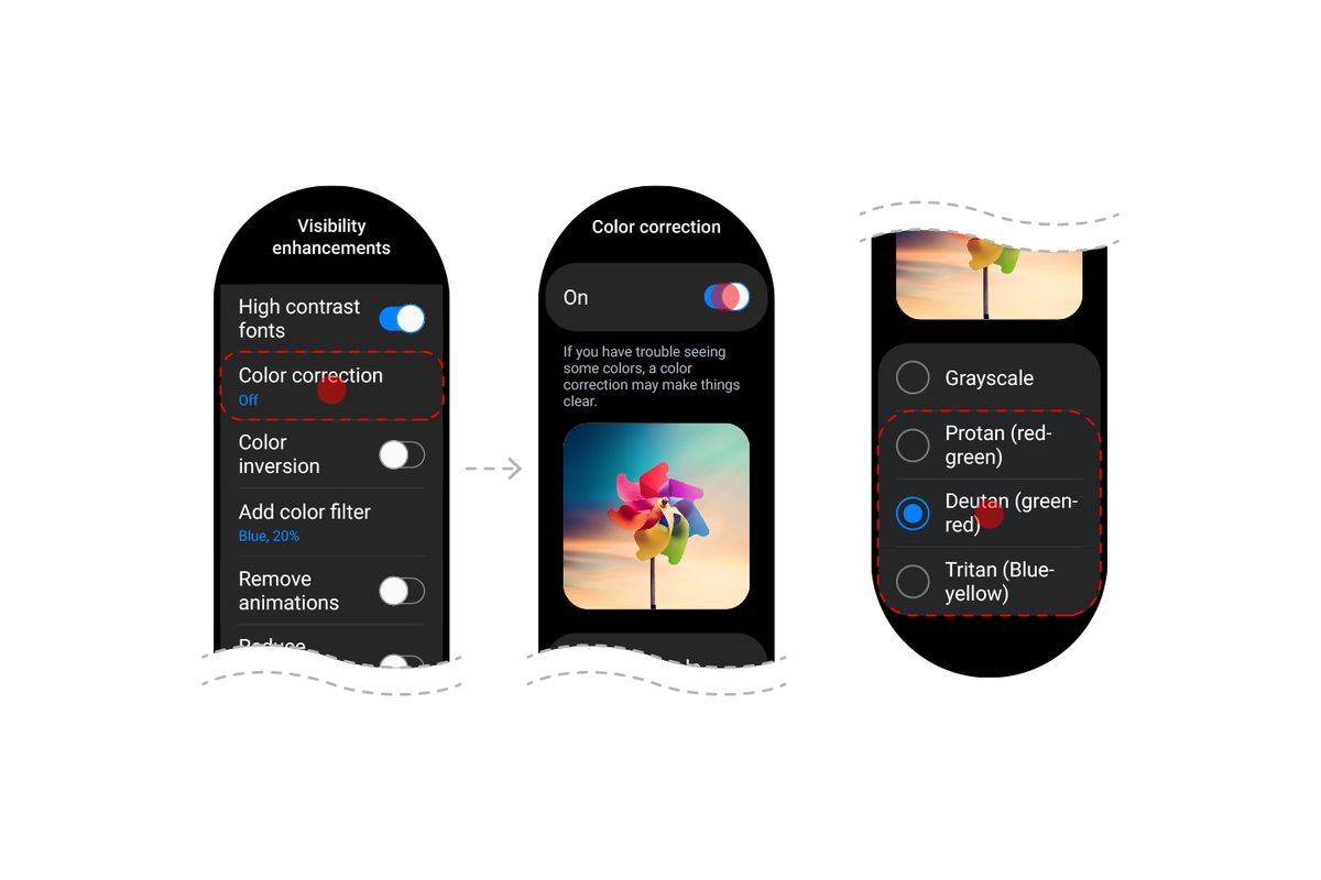One UI Watch 4.5 official interface screenshot