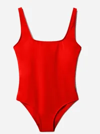 The Square-Neck One-Piece, $70 £67 | Everlane