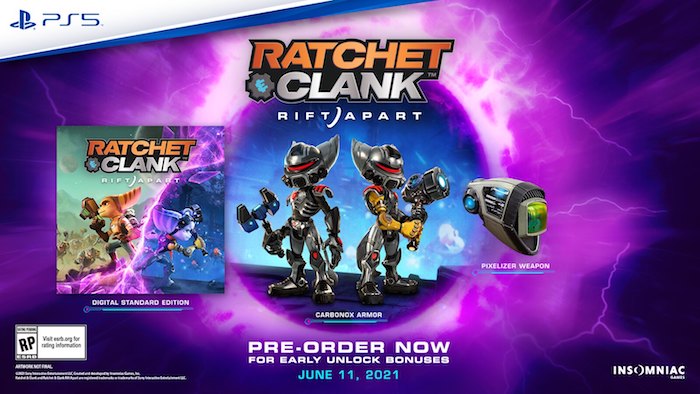 Ratchet and Clank: Rift Apart pre-order prices