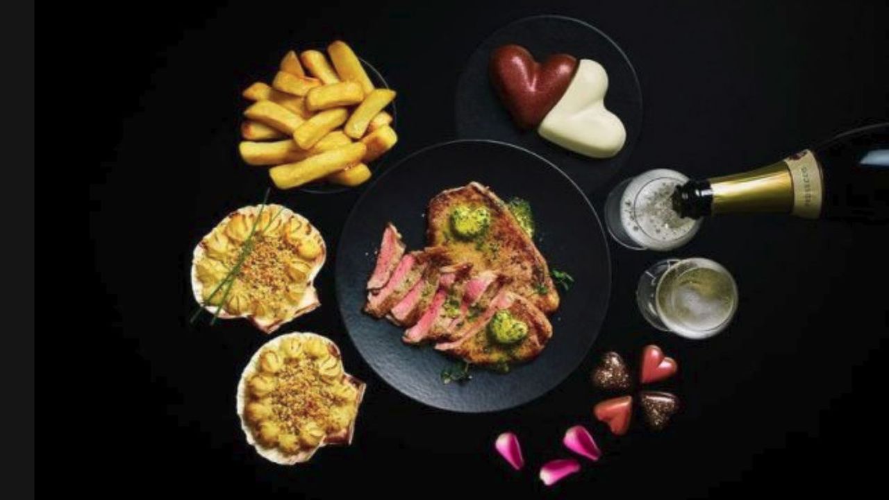 Marks &amp;amp; Spencer Valentine&amp;#039;s meal