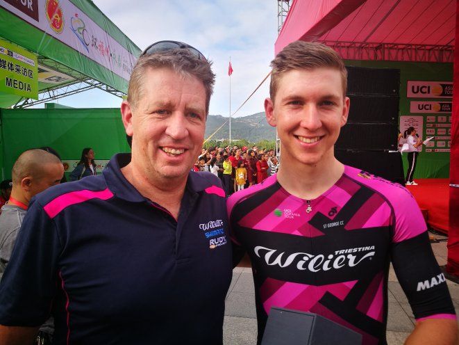 Kaden Groves with Brett Dutton
