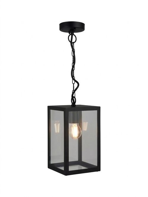 Potter Pendant Outdoor Light, Black