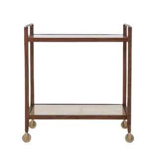 Swoon wooden bar cart