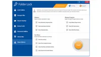 Folder Lock: Best for extra features and tools
