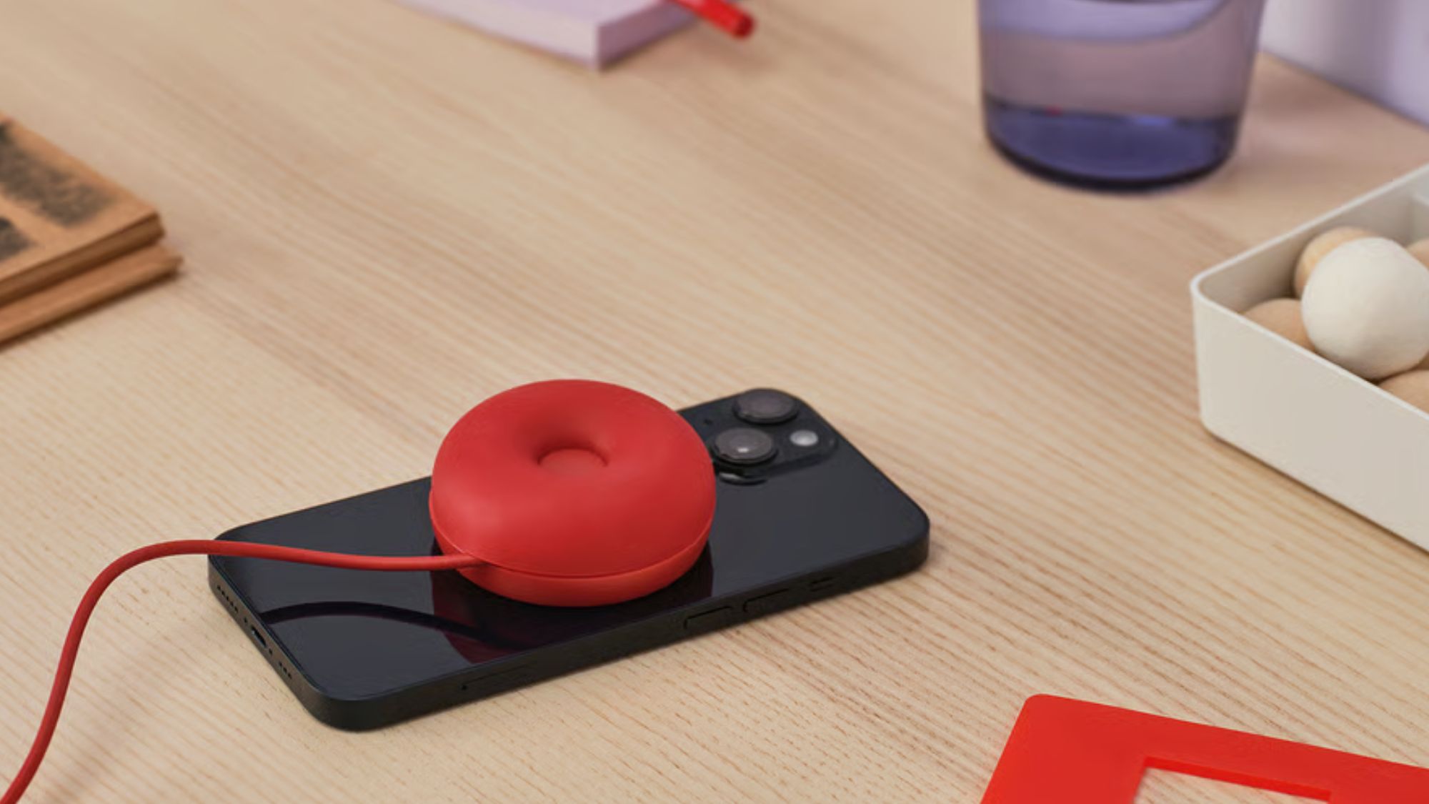 I just found this $9 IKEA wireless charger and I'm never overpaying for one again