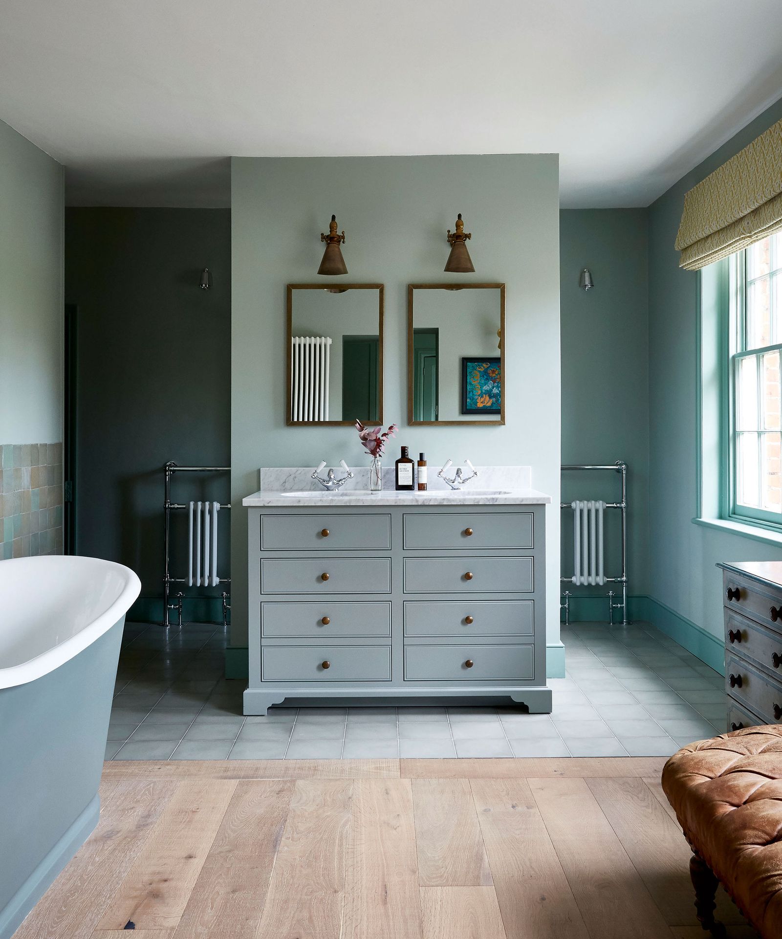 Wood bathroom flooring Is wood flooring suitable for bathrooms? The