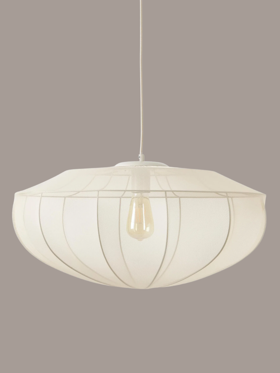 A mesh pendant light from Westwing