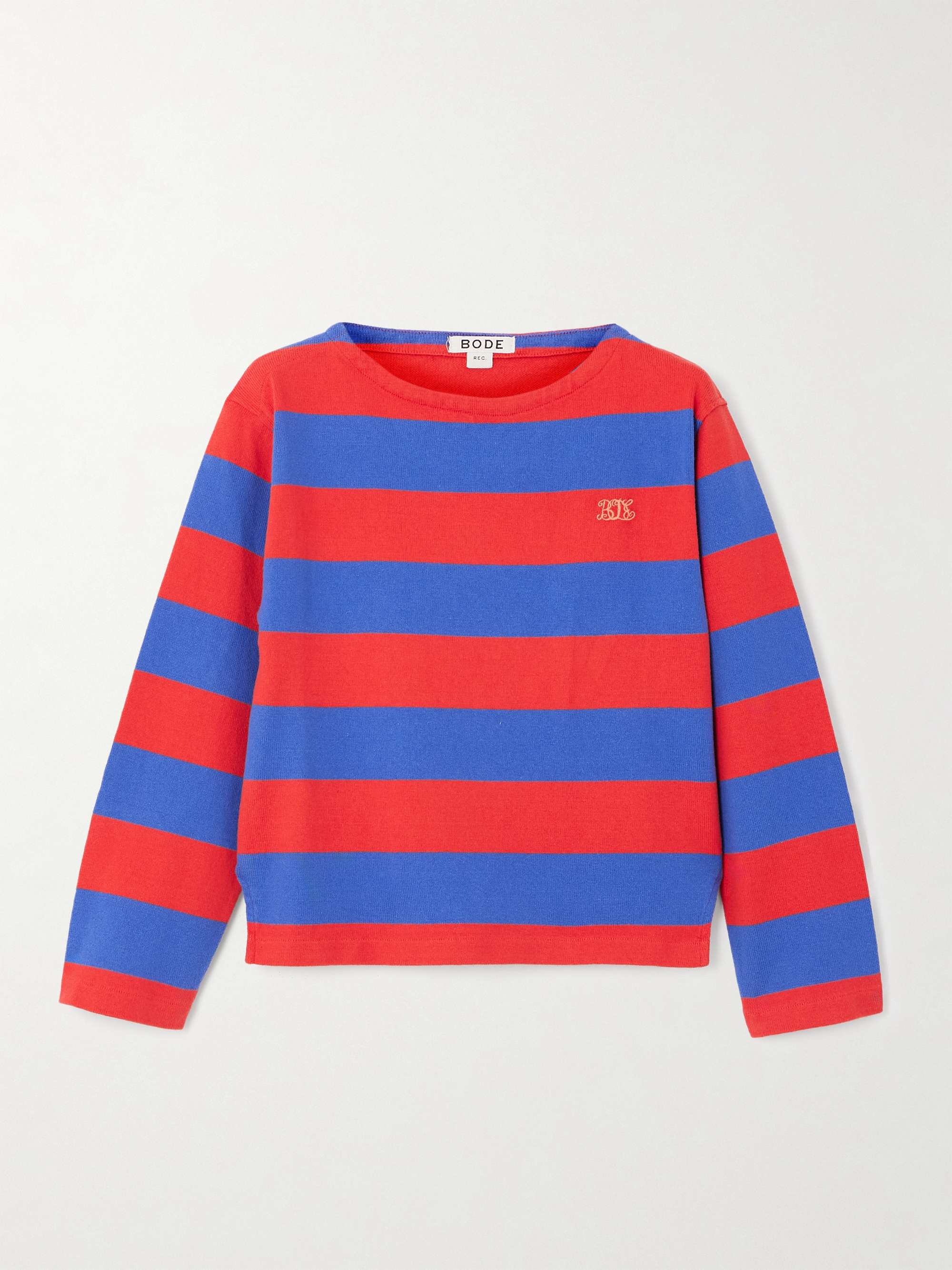 Striped Cotton Sweater