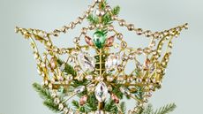 Anthropologie x New York City Ballet crystal embellished tree crown