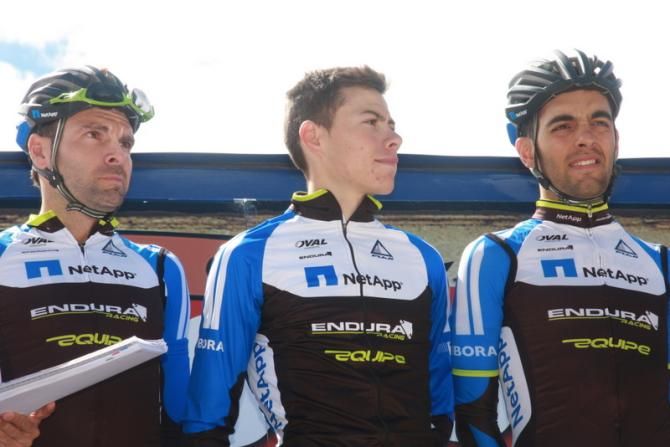 Iker Camano Ortuzar, David De la Cruz, Jos&eacute; Mendes, three Iberians at NetApp who are going to race the Vuelta