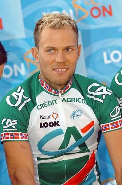 Cool, calm and lethal. Thor Hushovd (Cr&eacute;dit Agricole) might be a silent star