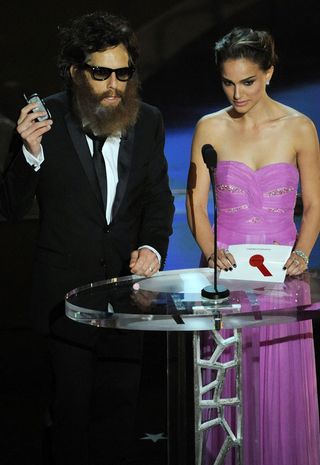2009 Oscars: Natalie Portman and Ben Stiller