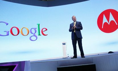 Google Exec Eric Schmidt: Motorola is taking a hit under Google.