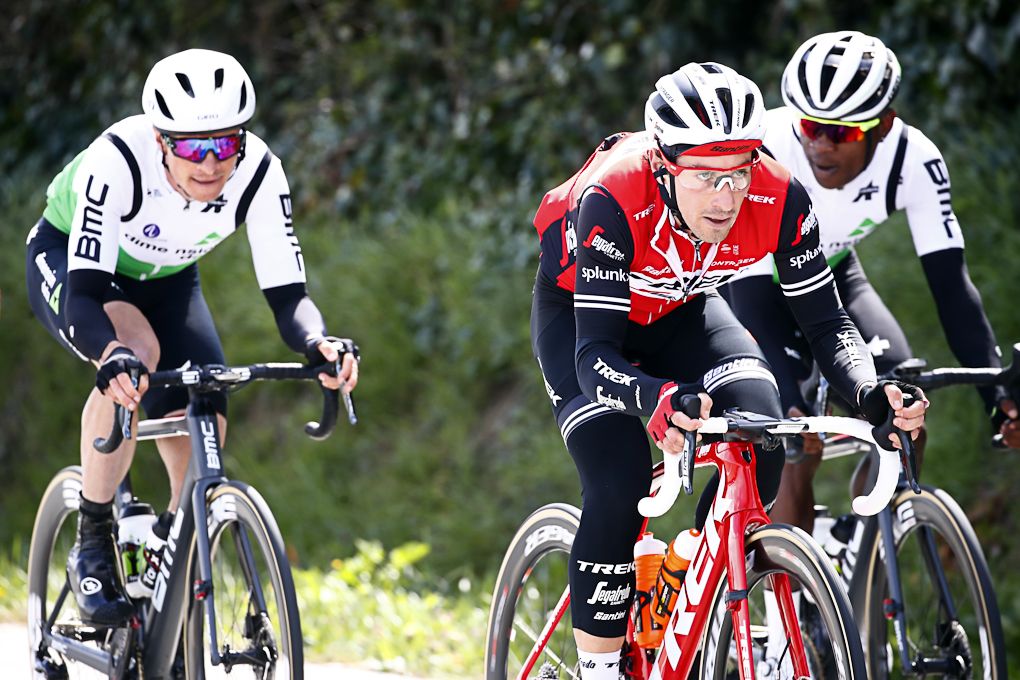 Fabio Felline (Trek-Segafredo) in the breakaway at Pais Vasco