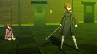 Kotone Shiomi defends Yukari in a mod for Persona 3 Reload.