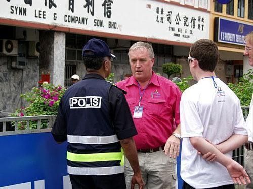 At the Tour de Langkawi in 2004
