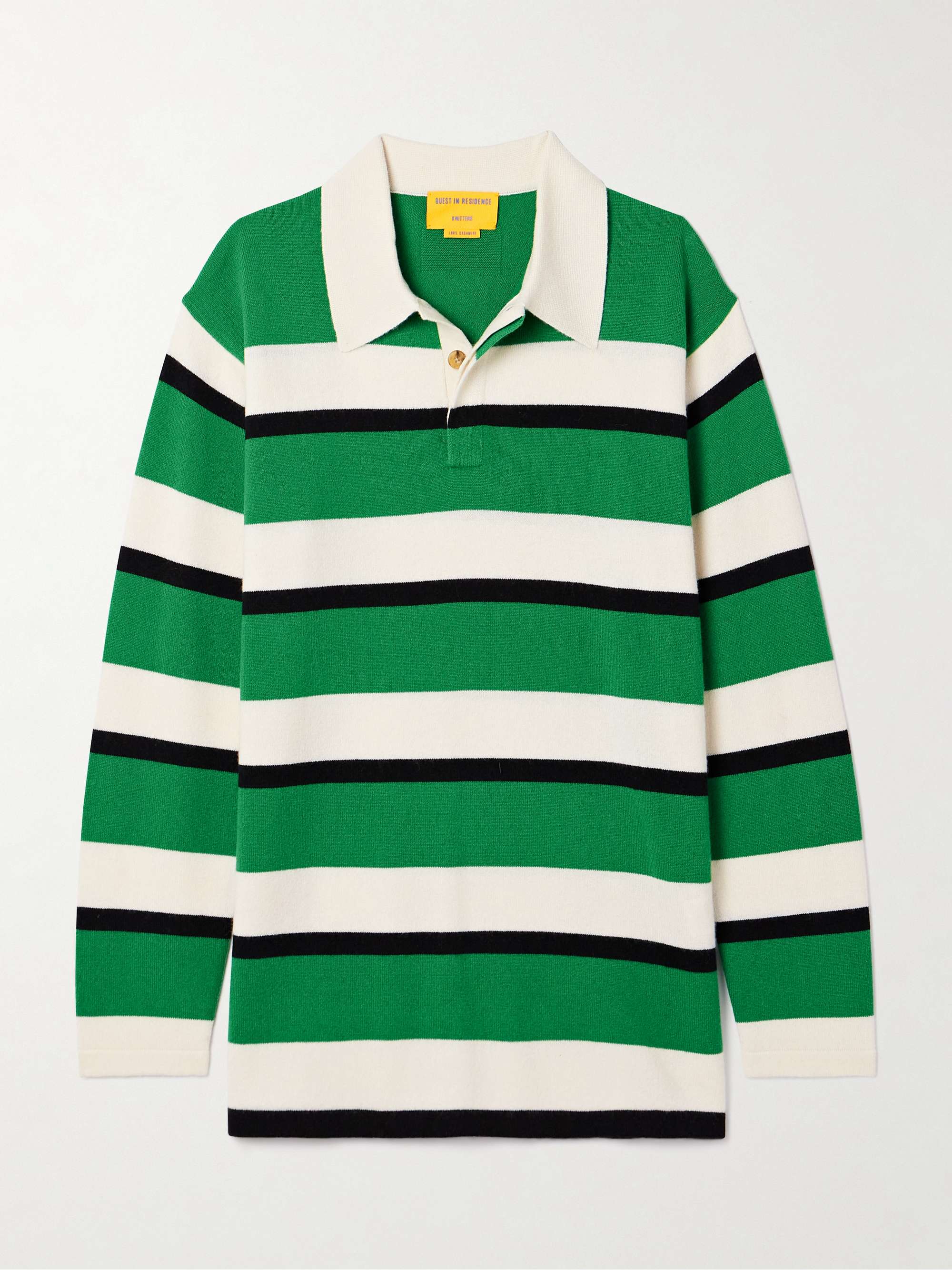 Oversized Striped Cashmere Sweater