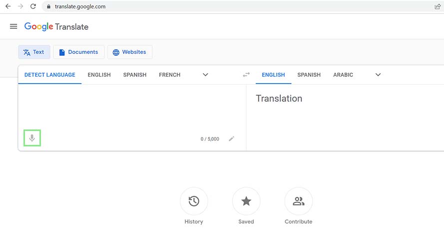Cómo traducir audio con Google Translate