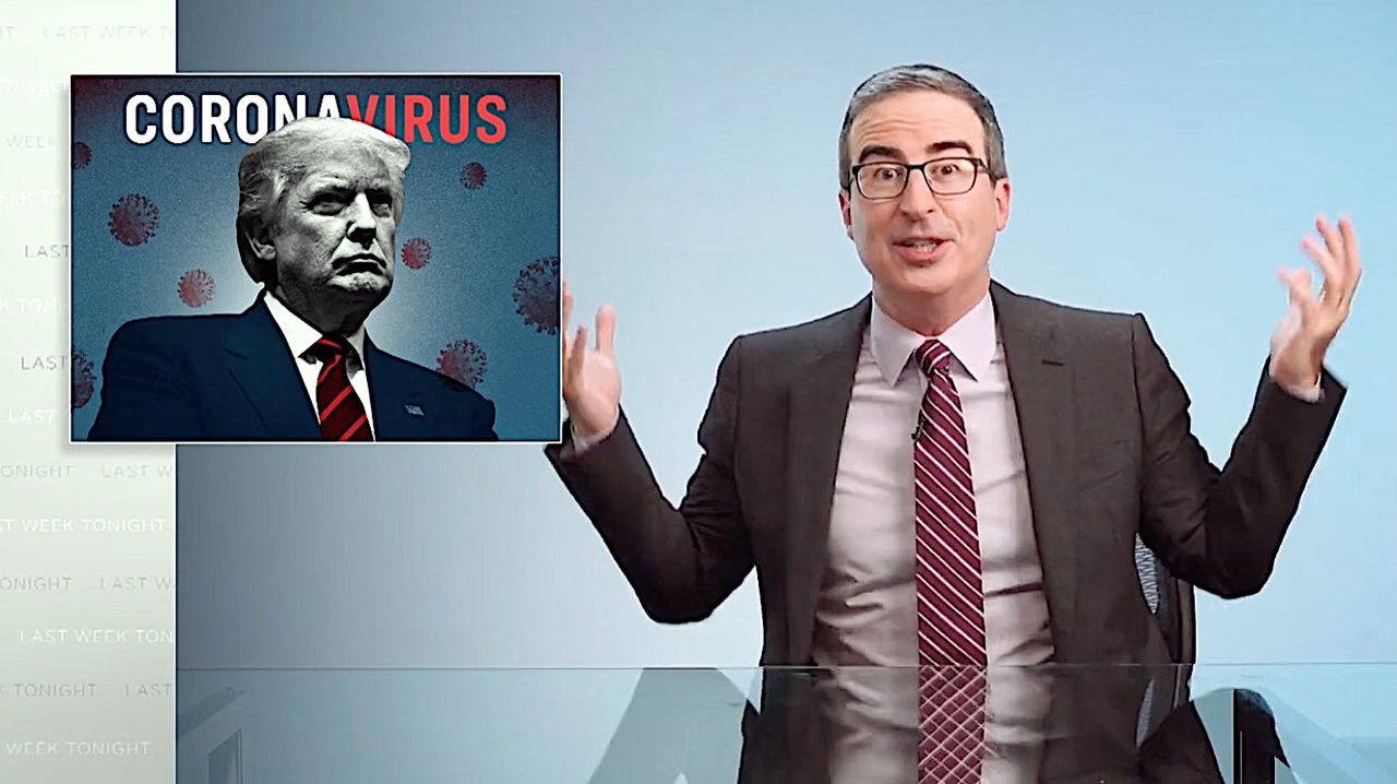 John Oliver slams Trump on COVID-19