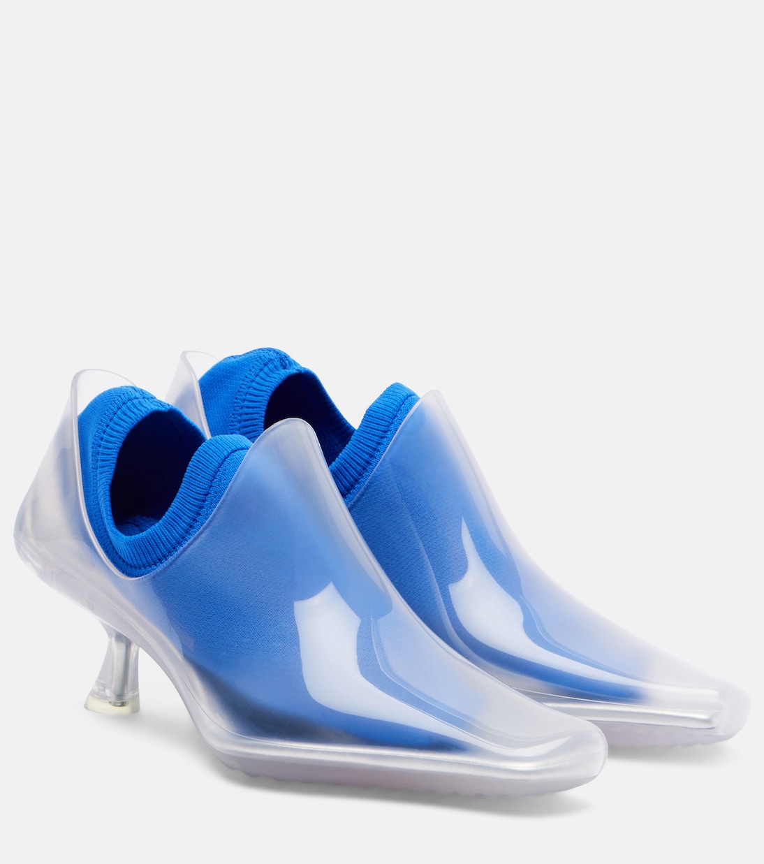 Emily Pvc Ankle Boots in Transparent - Loewe