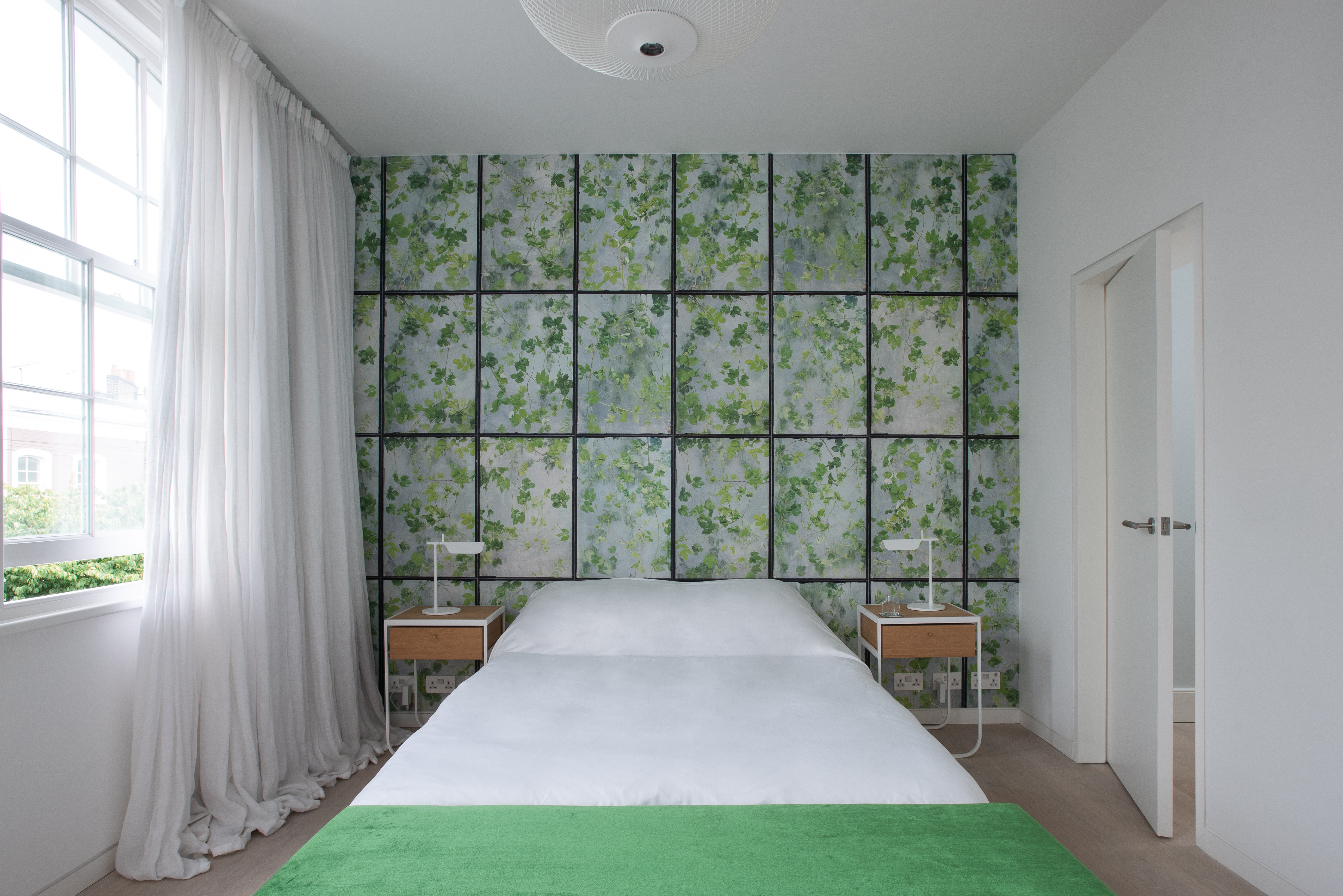 Rydon Street house by Moxon, bedroom
