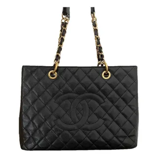 Black Grand Shopping Chanel Bag