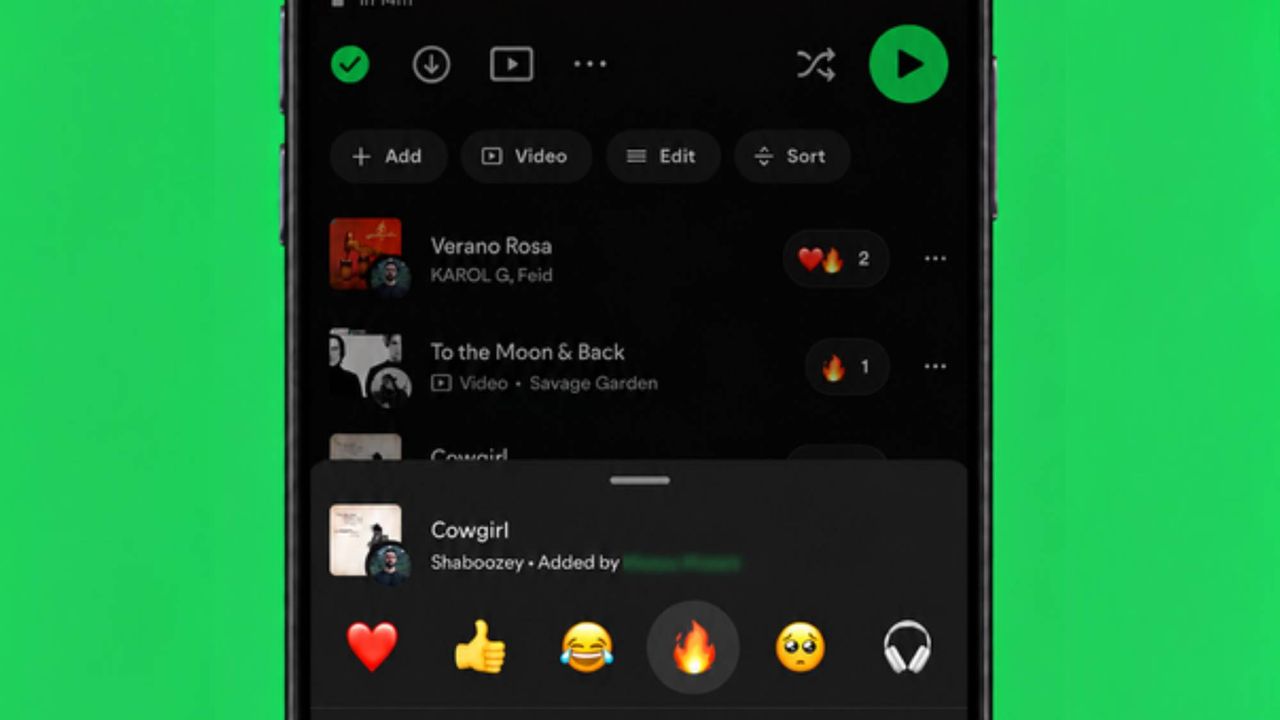 Spotify's new Track Reactions update gives you yet more ways to judge your friends' music taste in Collaborative Playlists — but I'd like the emoji list to be even more brutal
