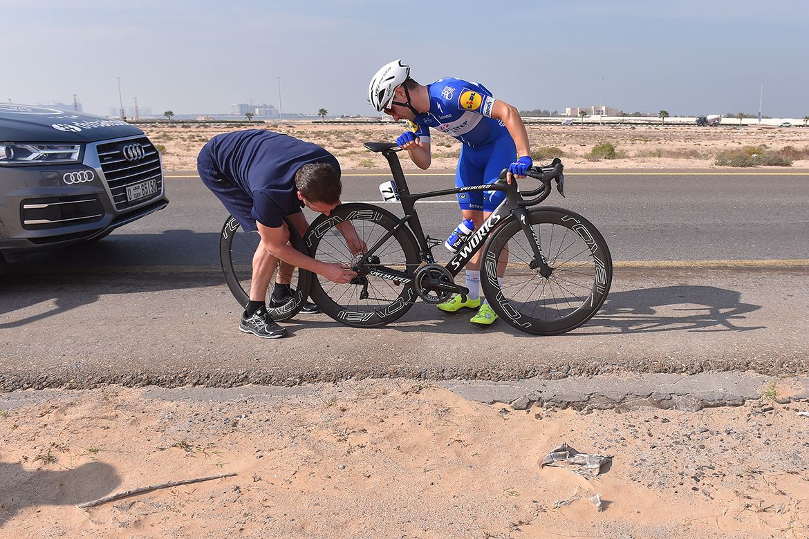 It was a slow change for Elia Viviani