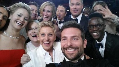 Ellen DeGeneres declares star-studded Oscar selfie the 'best photo ever'