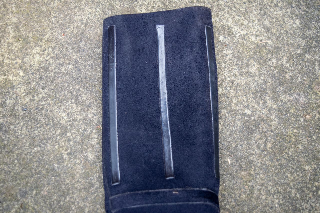 The inside neoprene and seam sealing of the Spatz Fasta overshoes