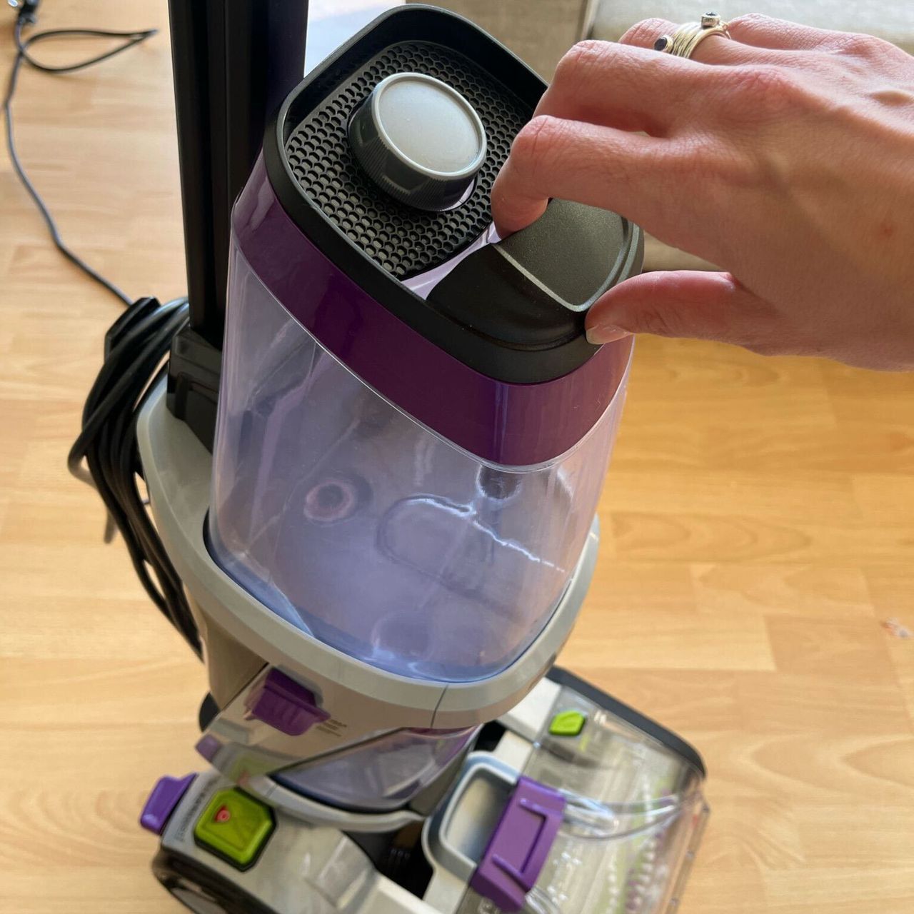 bissell proheat 2x revolution pet pro carpet cleaner clean water tank