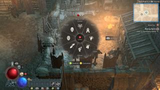 Diablo 4 emote wheel