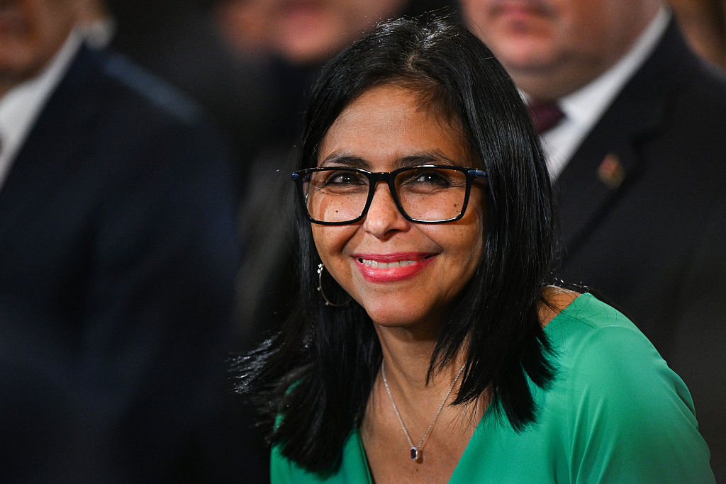 Venezuela's interim president, Delcy Rodr&amp;iacute;guez